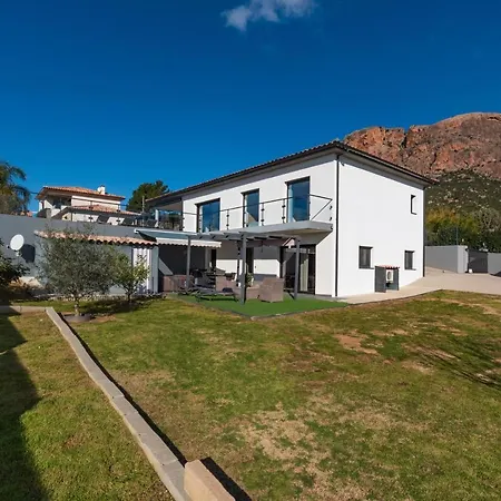 Villa Afa, Proche D Ajaccio, Magnifique 4 Pers Avec Piscine Privée Et Vue Montagne *