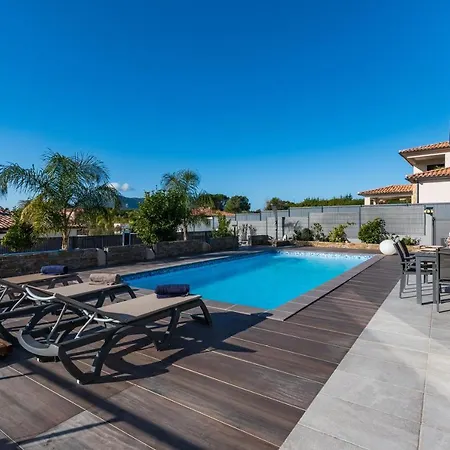 Afa, Proche D Ajaccio, Magnifique 4 Pers Avec Piscine Privee Et Vue Montagne 빌라 *