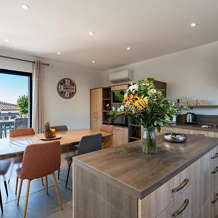 Afa, Proche D Ajaccio, Magnifique 4 Pers Avec Piscine Privee Et Vue Montagne 빌라 Afa