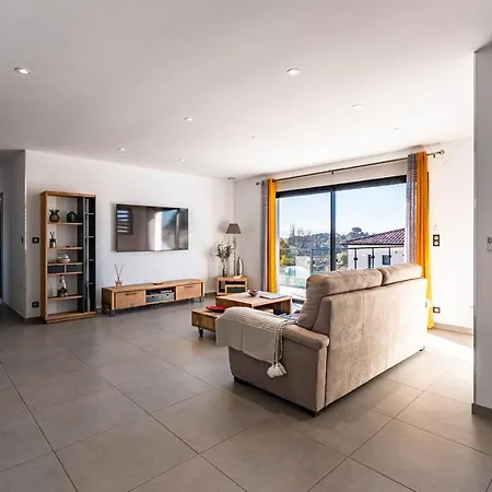 빌라 Afa, Proche D Ajaccio, Magnifique 4 Pers Avec Piscine Privee Et Vue Montagne Afa