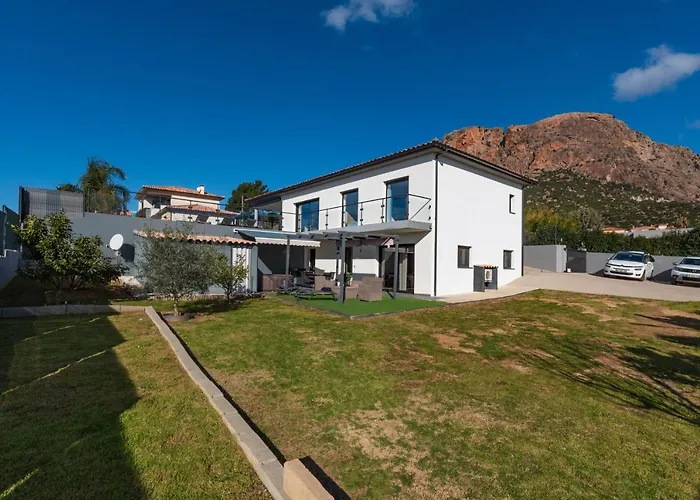 Villa Afa, Proche D Ajaccio, Magnifique 4 Pers Avec Piscine Privee Et Vue Montagne *